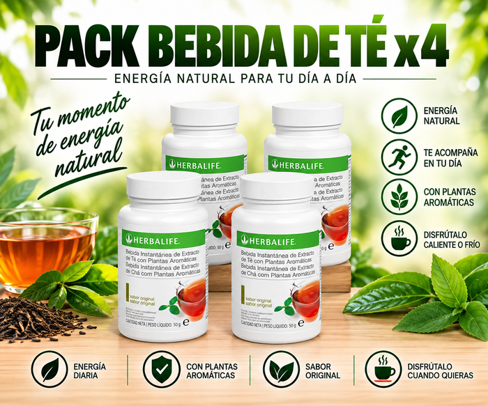 Pack Bebida de Té x4