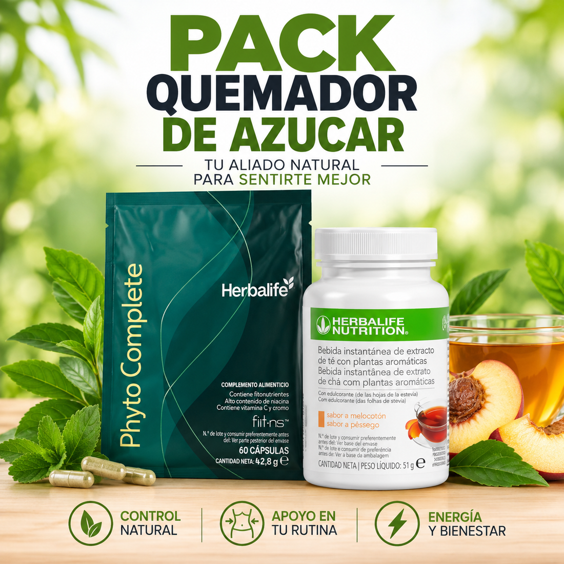 Pack "Quemador de Azucar"