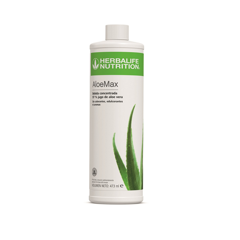 Aloe Max Herbalife – Zumo de Aloe Vera Puro 473 ml