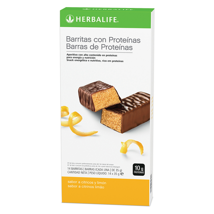 Barritas con proteínas Limón 14 x 35 g