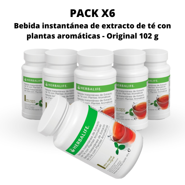 Pack Bebida de Té x6 de 102 Gramos