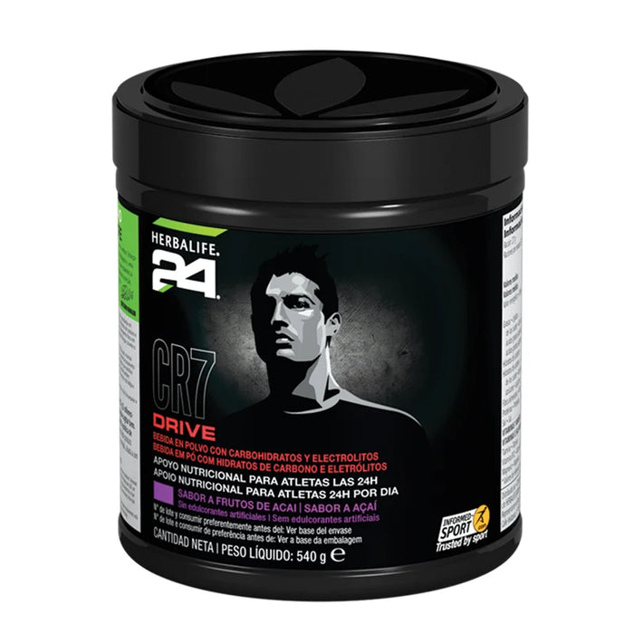 CR7 Drive Herbalife24 – Bebida de Hidratación y Resistencia | Sabor Bayas de Açaí