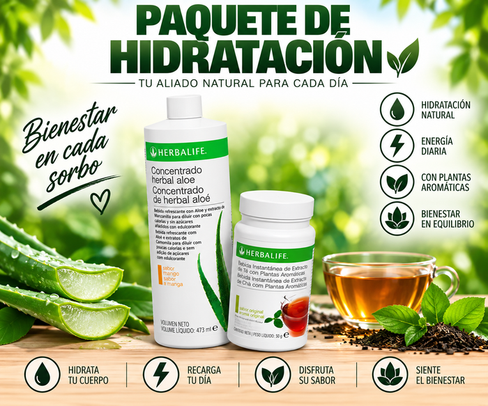 Paquete de hidratación