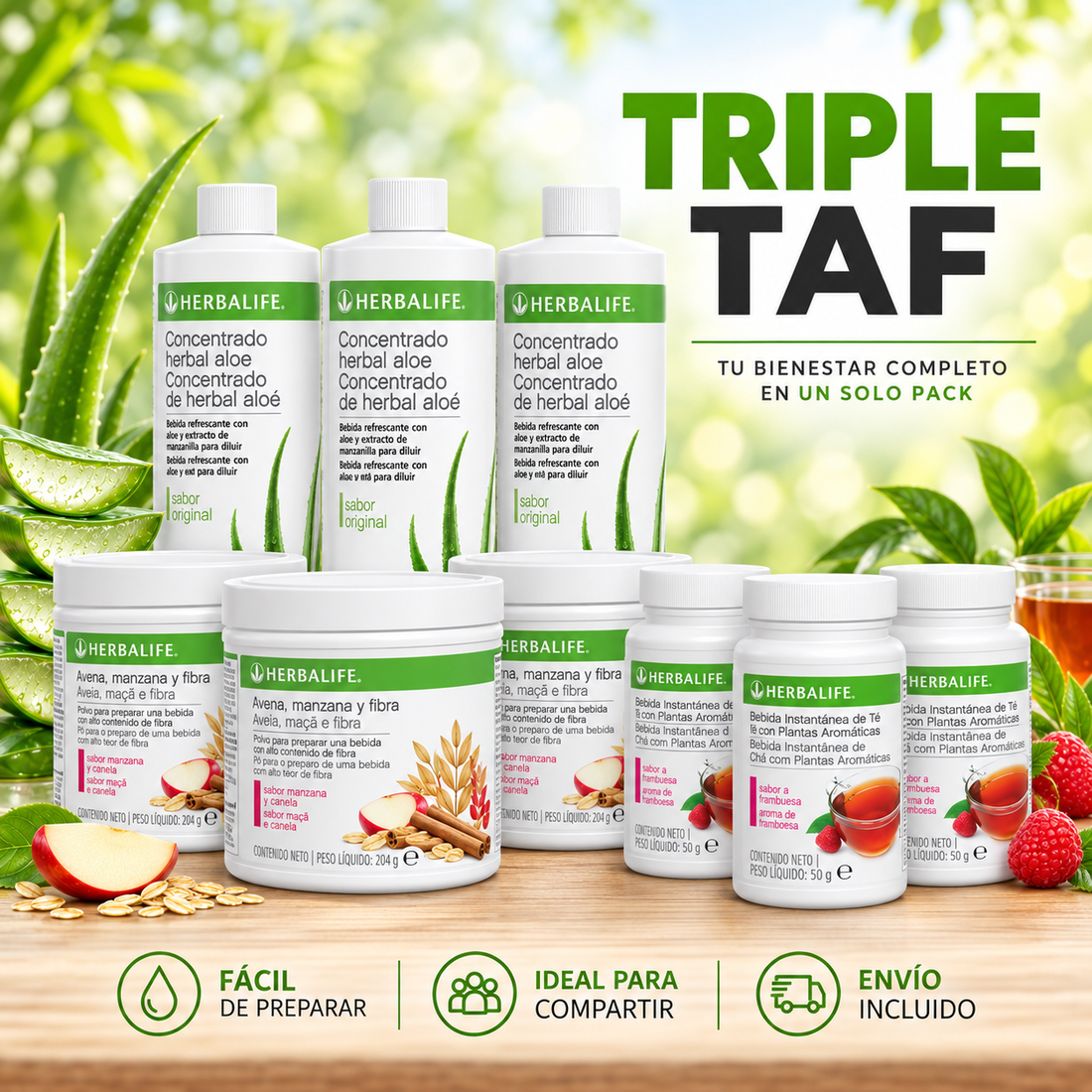 Pack Triple Taf