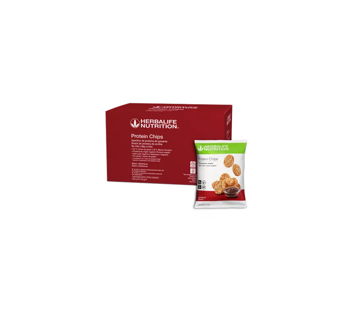Protein Chips Herbalife – Snack Proteico Crujiente | Barbacoa y Crema Agria & Cebolla