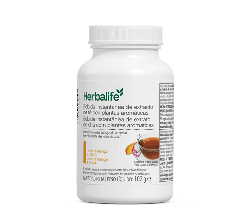 Bebida Instantánea de Extracto de Té con Plantas Aromáticas 102 gr.